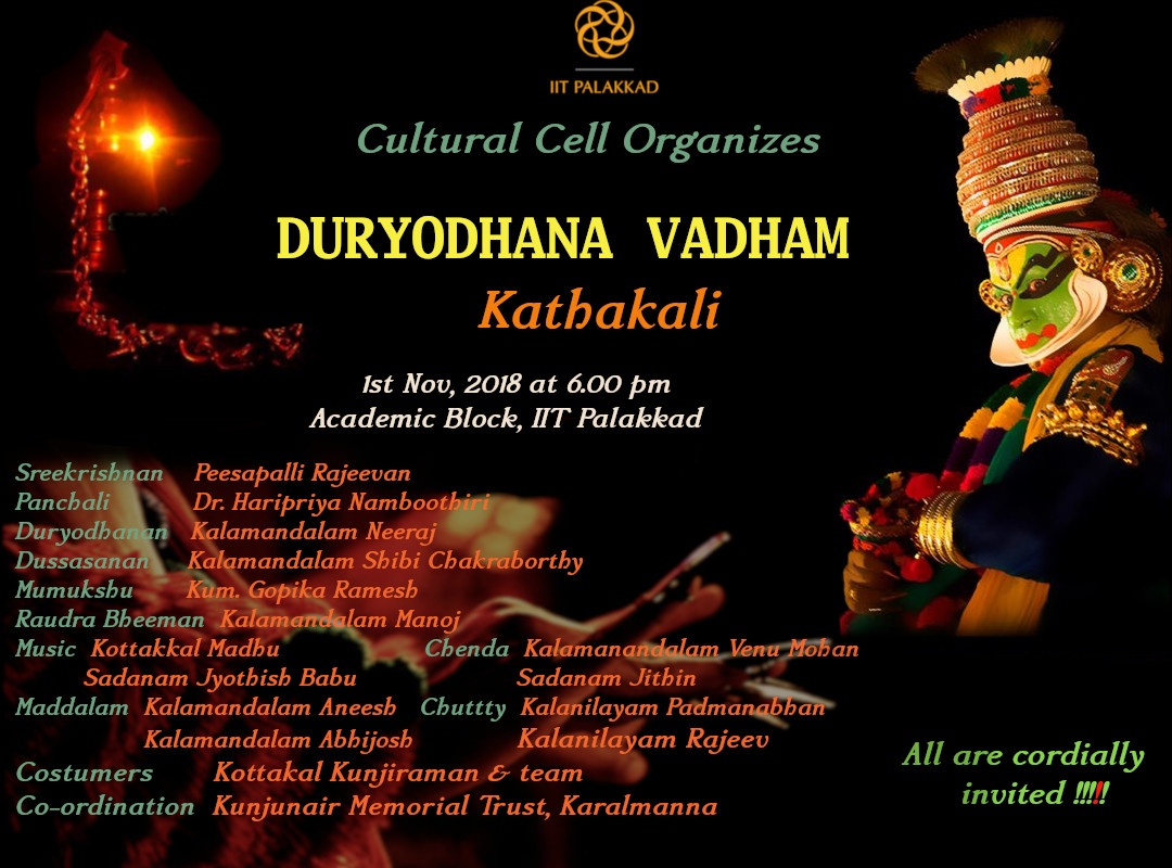 Kathakali  Flyer