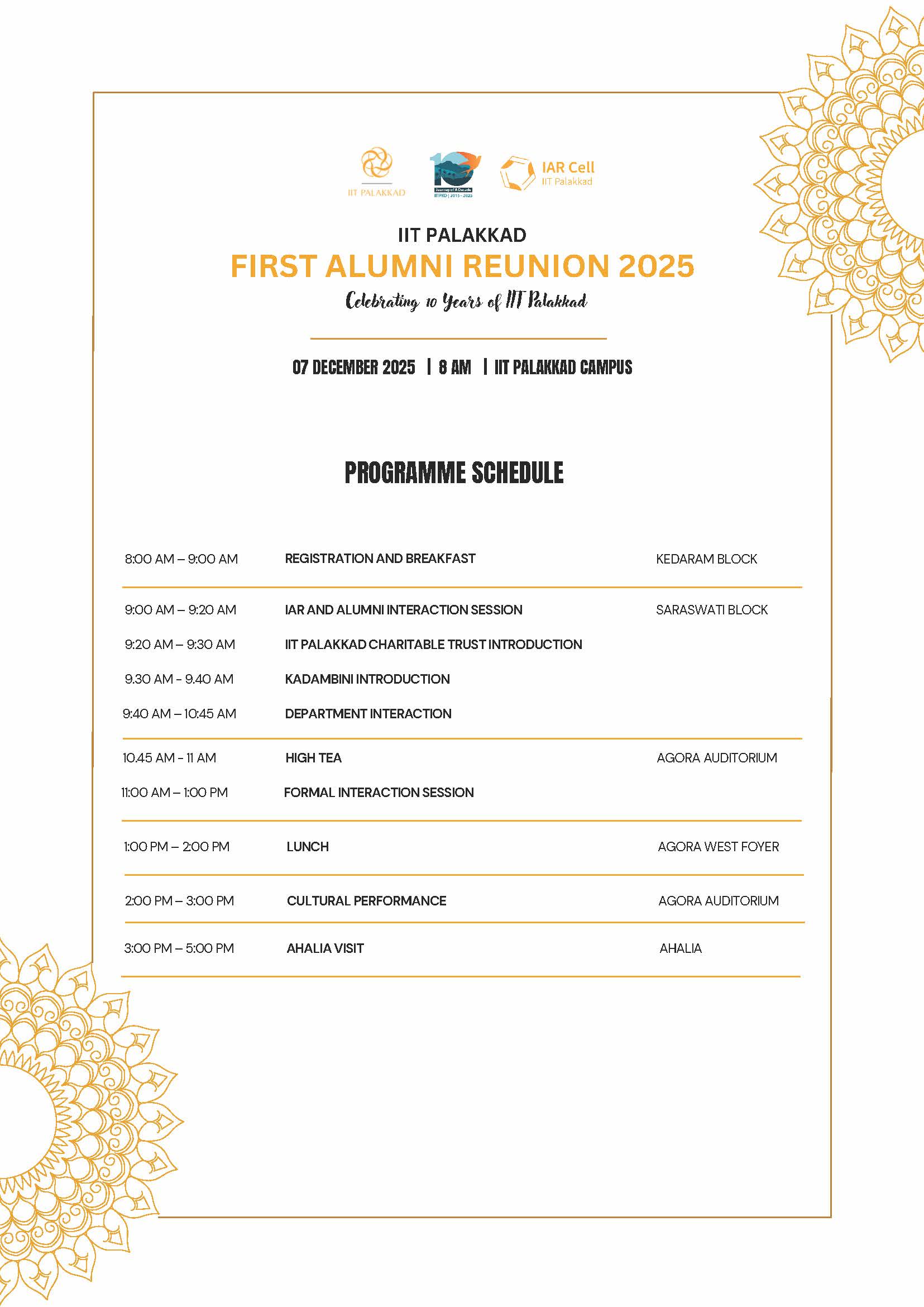 Alumni Reunion 