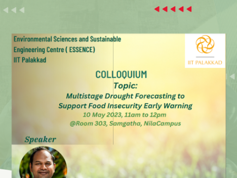 ESSENCE Colloquium: Multistage Drought Forecasting to Support Food Insecurity Early Warning